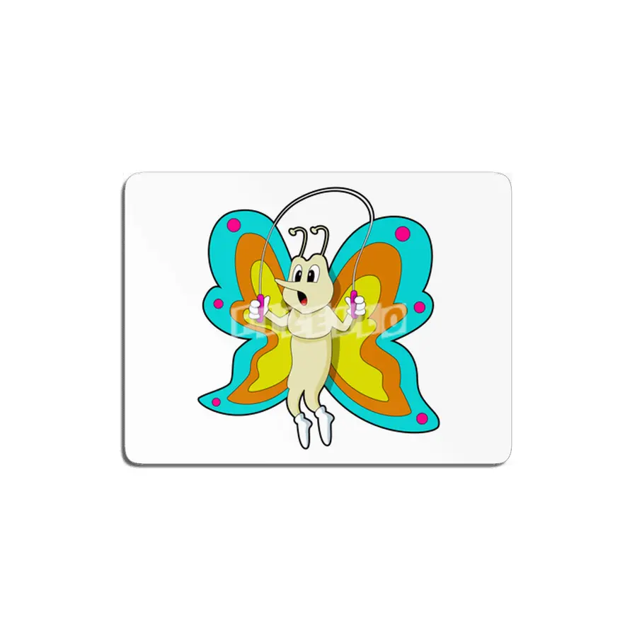 Butterfly at Jumping rope Fitness MDF Tablo