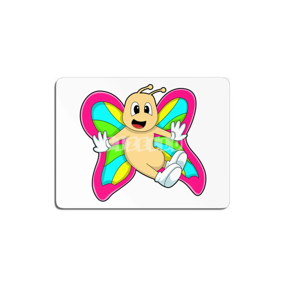 Butterfly colourful MDF Tablo