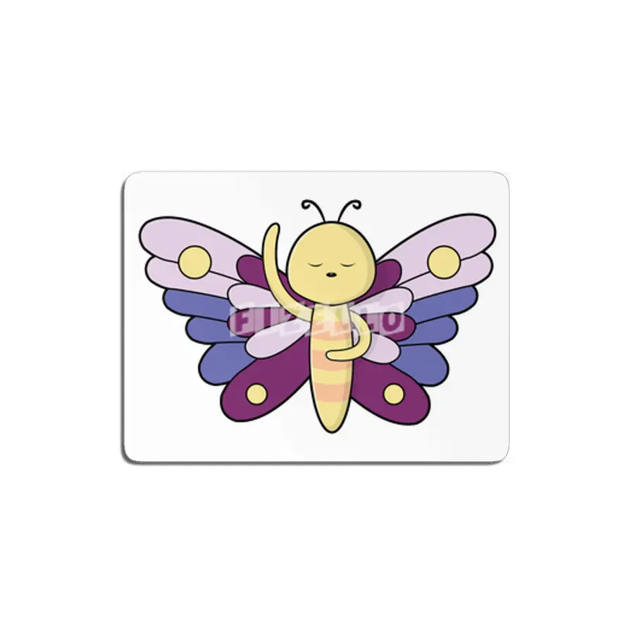 Butterfly with Dots MDF Tablo