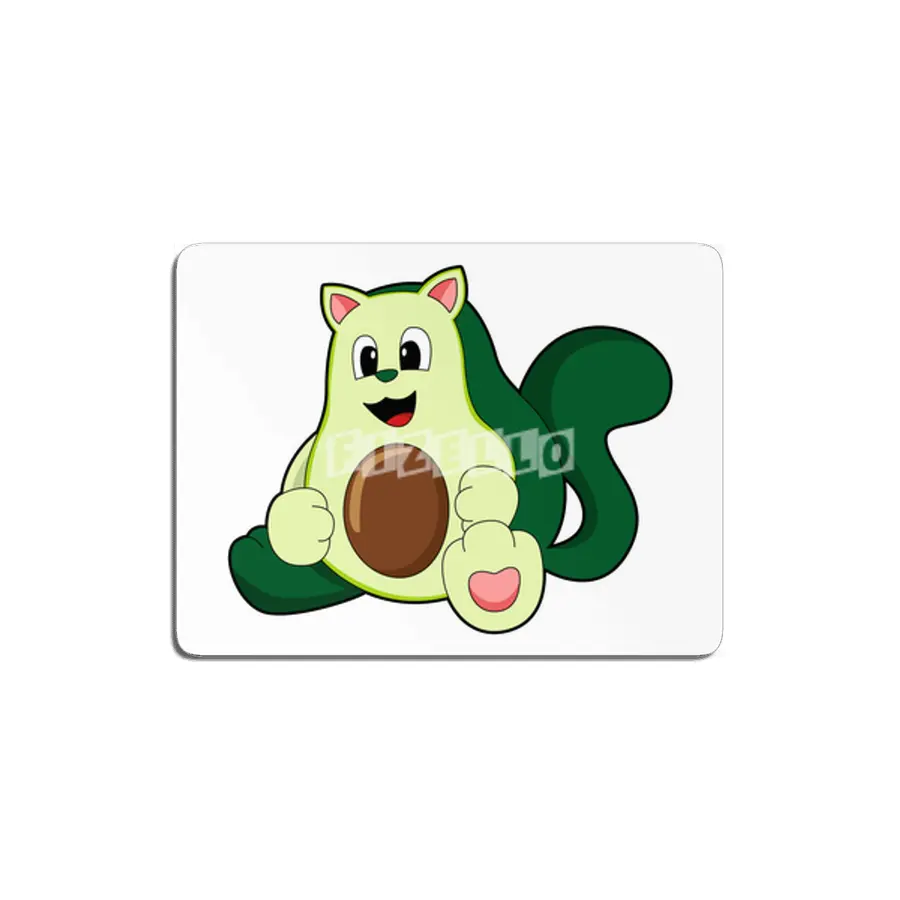 Cat as Avocado MDF Tablo