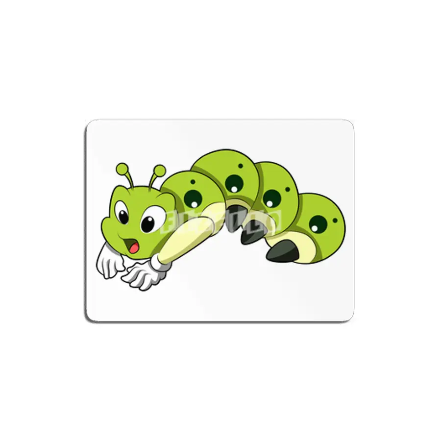 Caterpillar at Yoga Stretching exercises MDF Tablo
