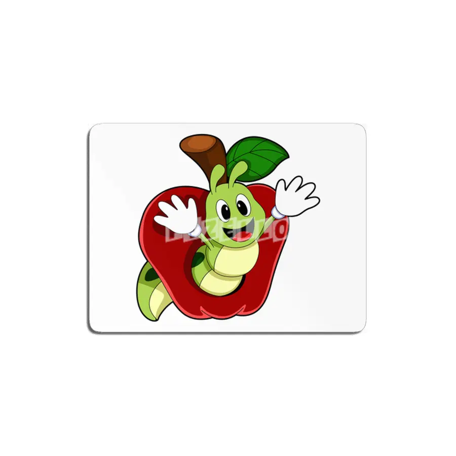 Caterpillar in Apple MDF Tablo
