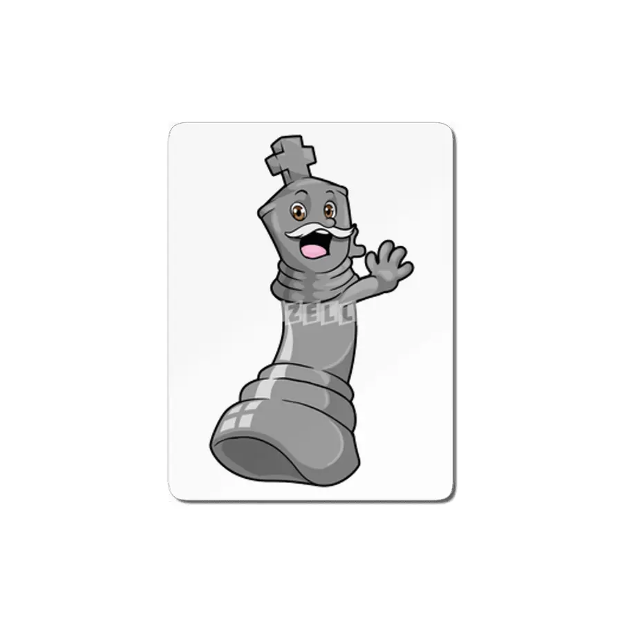 Chess piece King at Chess MDF Tablo