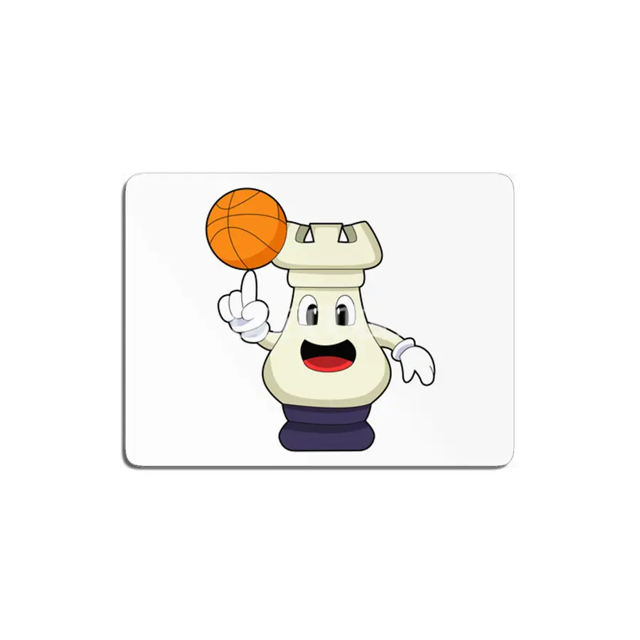 Chess piece Rook at Basketball Sports MDF Tablo