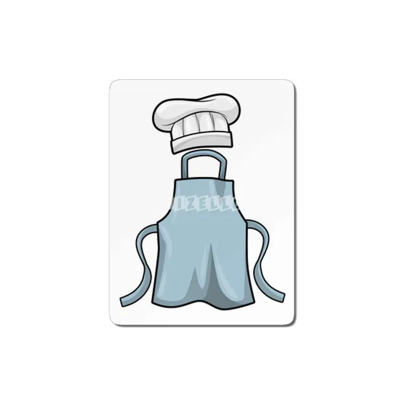 Cooking apron and Cooking hat MDF Tablo