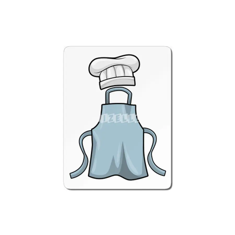 Cooking apron and Cooking hat MDF Tablo