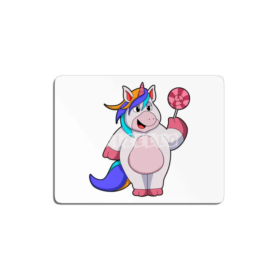 Unicorn with Lollipop MDF Tablo