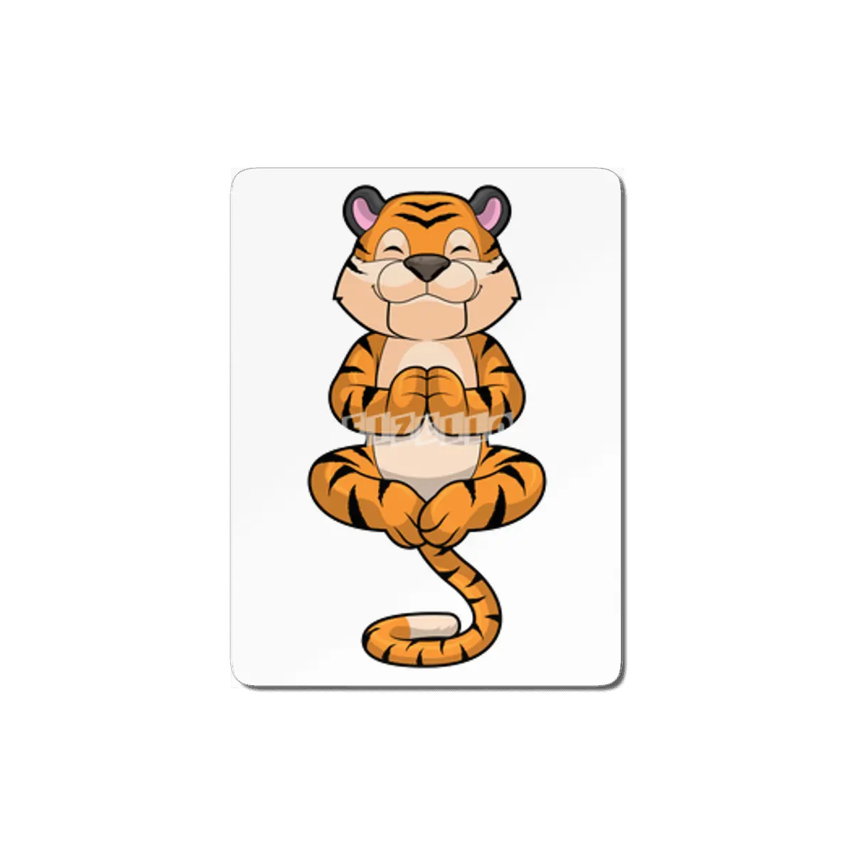 Tiger at Yoga Fitness MDF Tablo