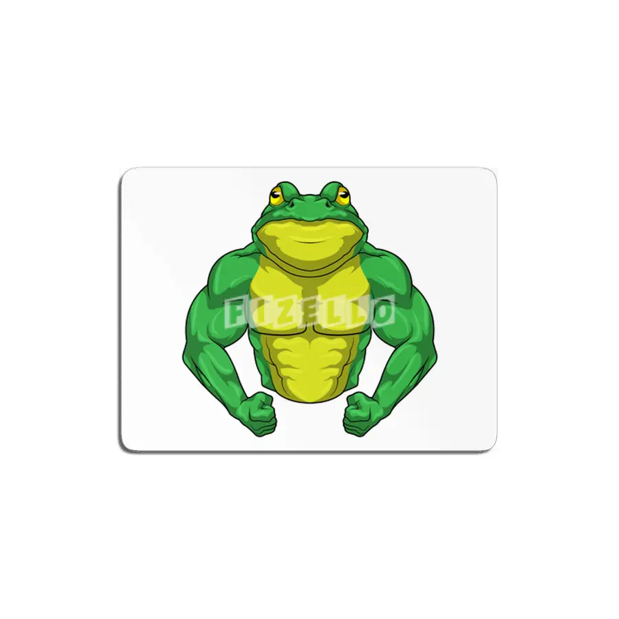 Toad as Bodybuilder with big Muscles MDF Tablo
