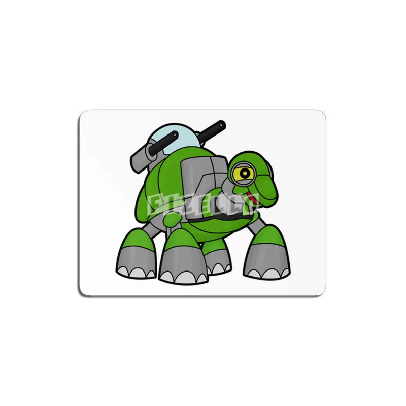 Turtle as Robot with Cannons MDF Tablo