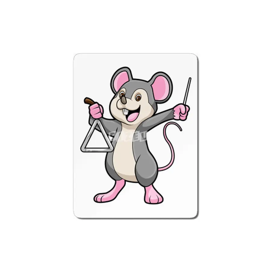 Rat at Music with Triangle MDF Tablo
