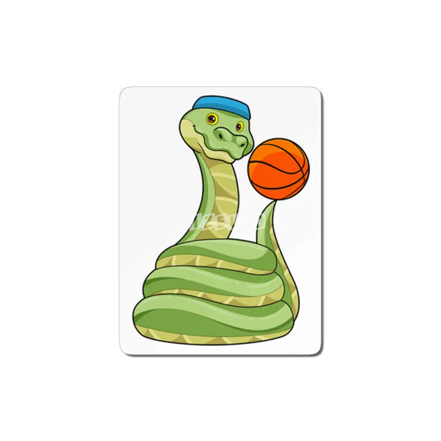 Snake at Basketball Sports MDF Tablo