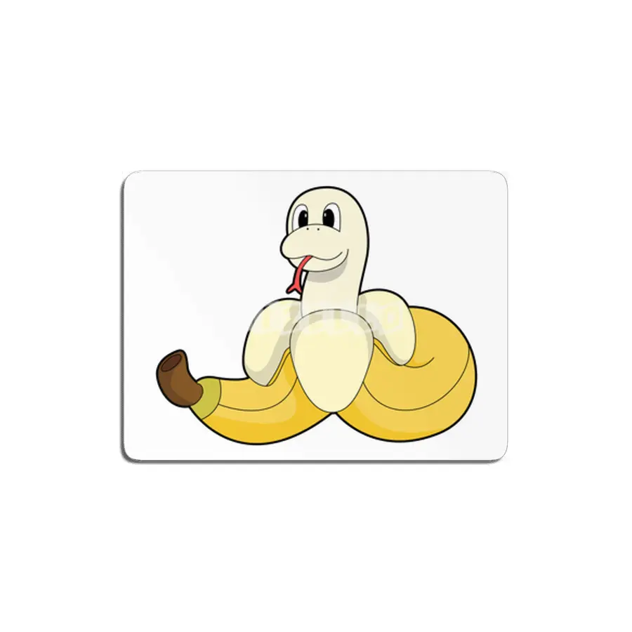 Snake with Banana MDF Tablo