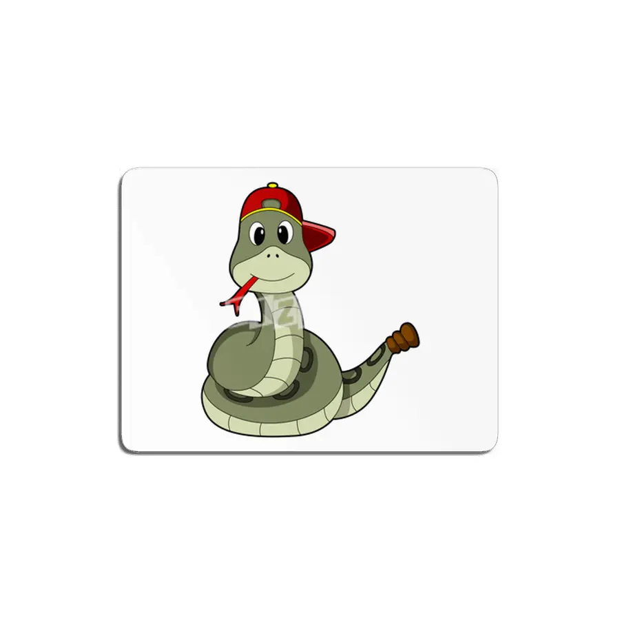 Snake with Cap MDF Tablo