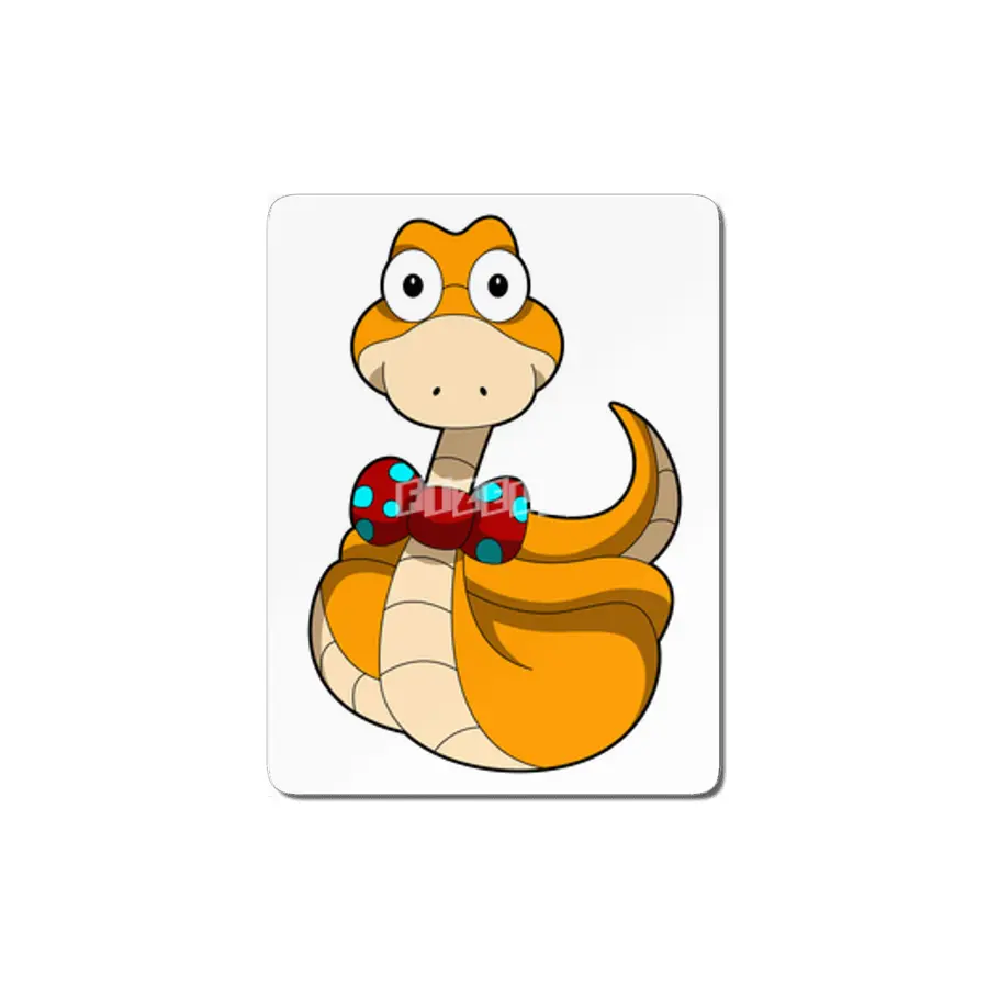 Snake with Tie MDF Tablo