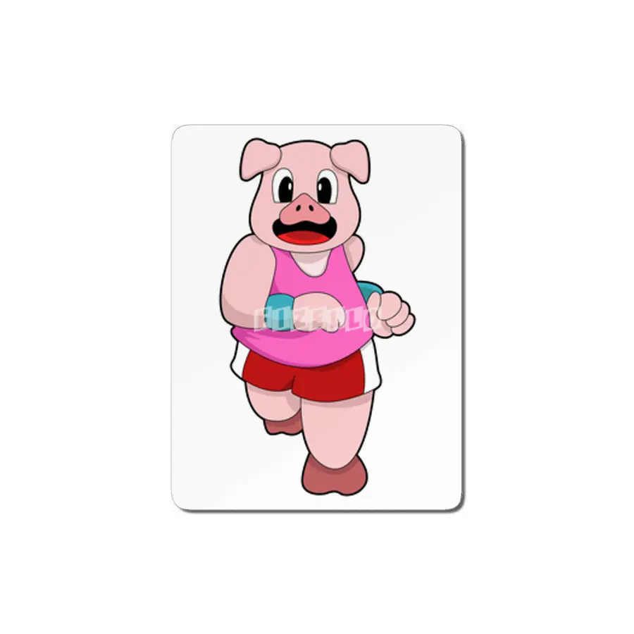 Pig at Running MDF Tablo