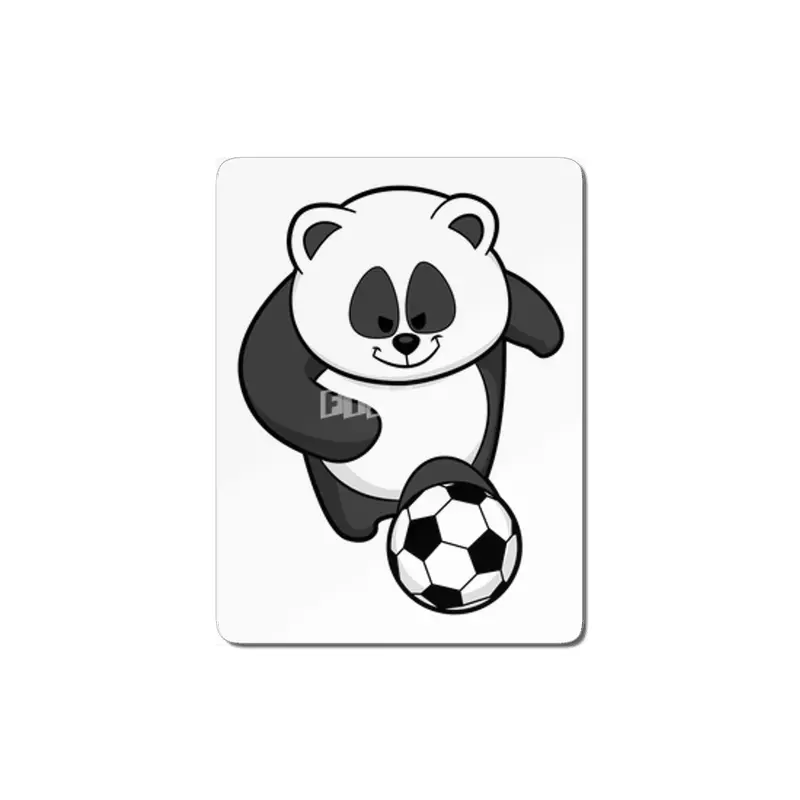 Panda as Soccer player at Soccer MDF Tablo