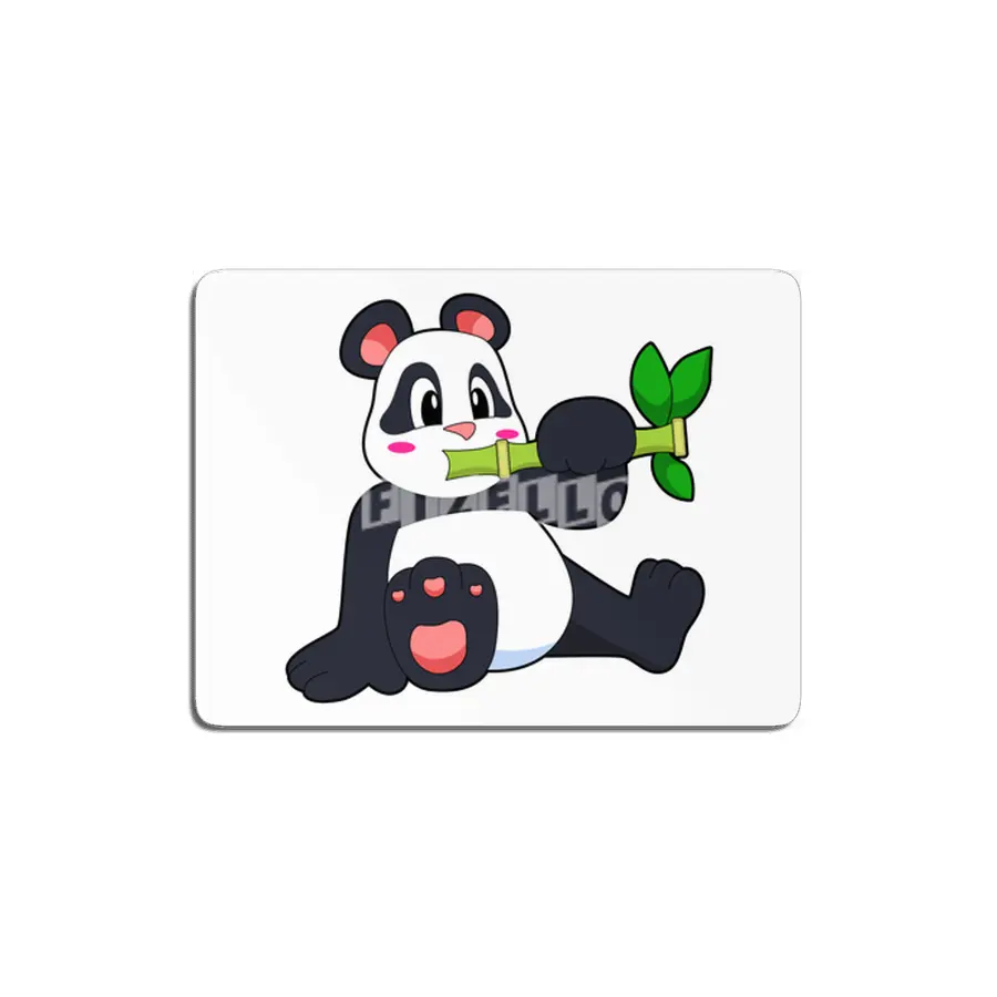 Panda with Bamboo MDF Tablo