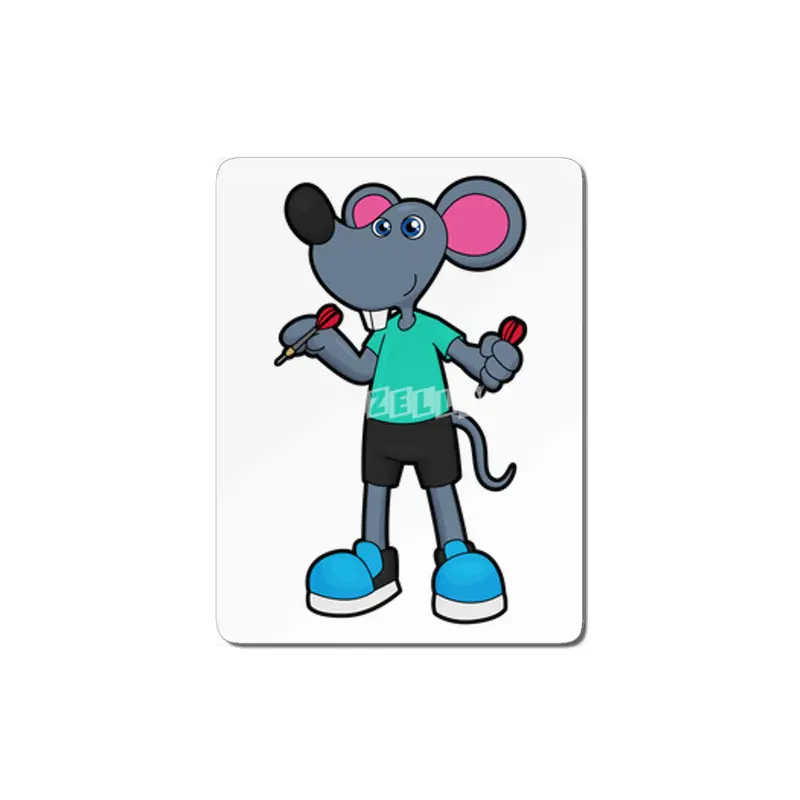 Mouse as Dart player with Darts MDF Tablo