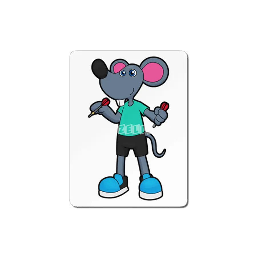 Mouse as Dart player with Darts MDF Tablo