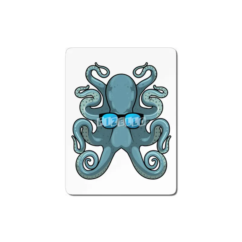 Octopus with Sunglasses MDF Tablo