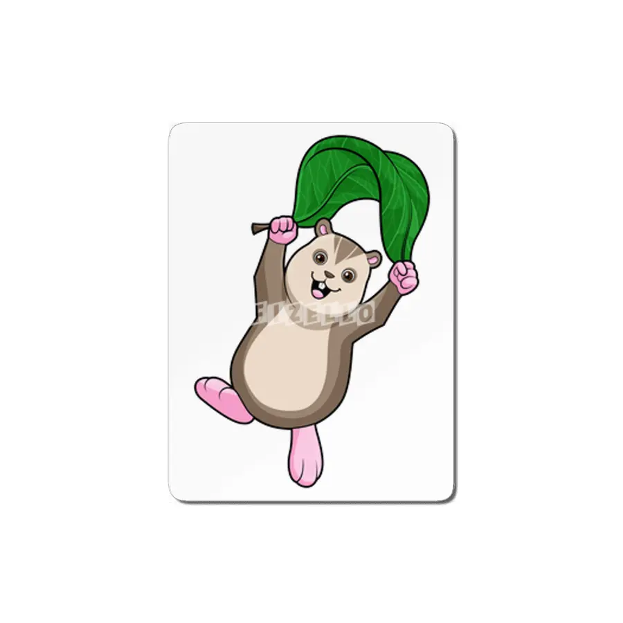 Hamster with Parachute MDF Tablo