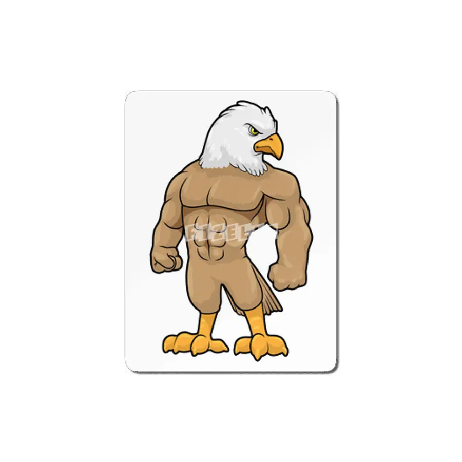 Hawk as Bodybuilder with Six pack MDF Tablo