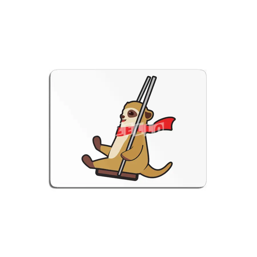 Meerkat on Swing MDF Tablo