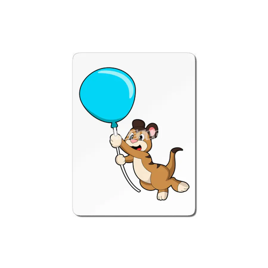 Meerkat with Balloon MDF Tablo