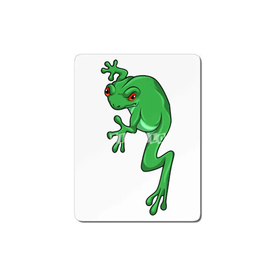 Frog on the Wall MDF Tablo