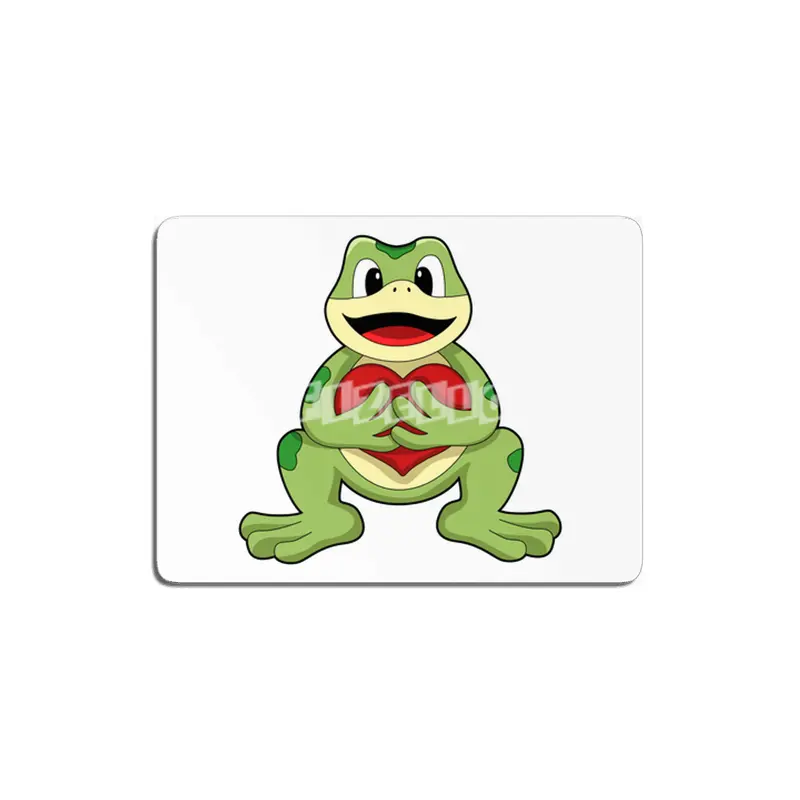 Frog with Heart MDF Tablo