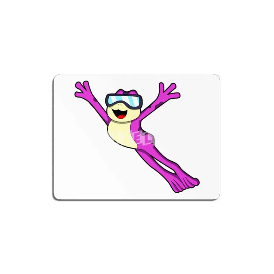 Frog with Sunglasses MDF Tablo
