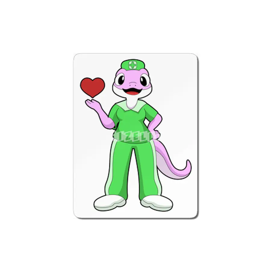 Geko as Nurse with Heart MDF Tablo