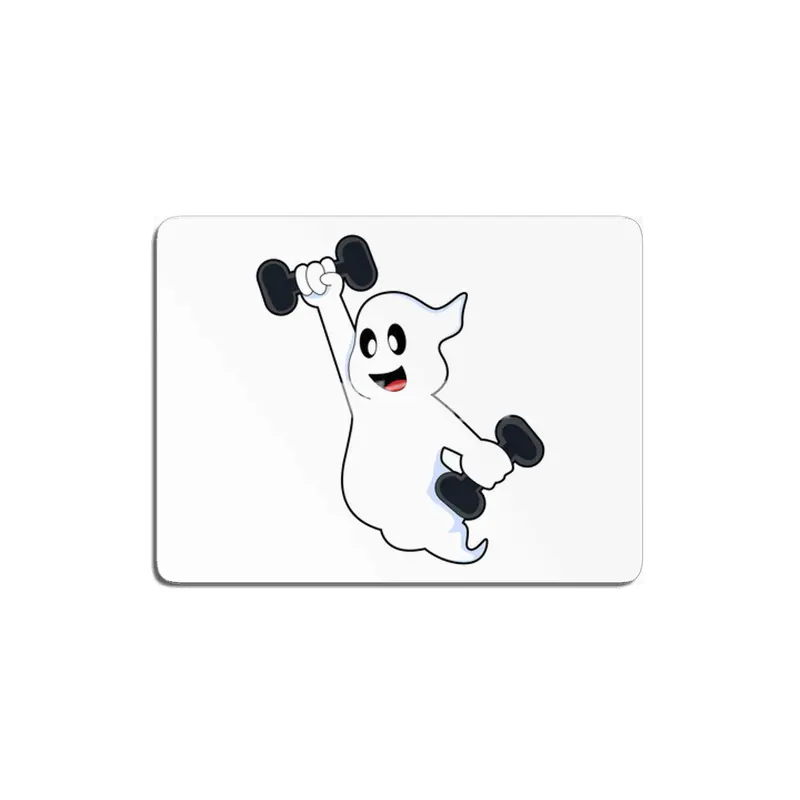 Ghost at Strength training with Dumbbells MDF Tablo
