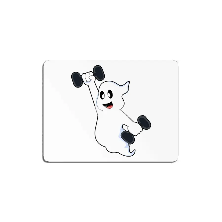 Ghost at Strength training with Dumbbells MDF Tablo