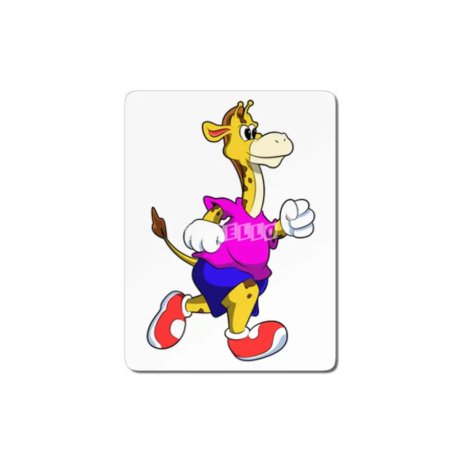 Giraffe at Running MDF Tablo