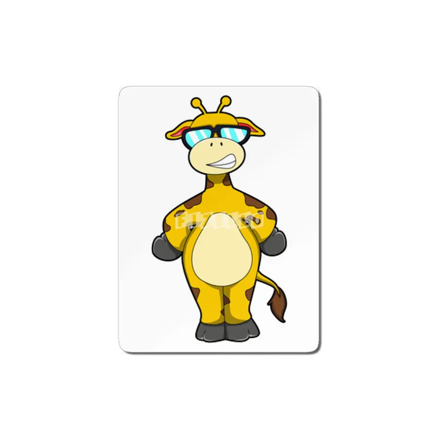 Giraffe with Sunglasses MDF Tablo