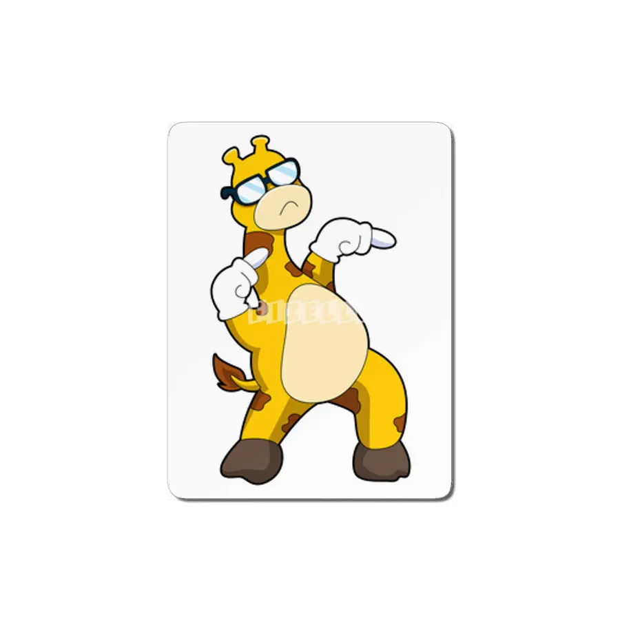 Giraffe with Sunglasses MDF Tablo