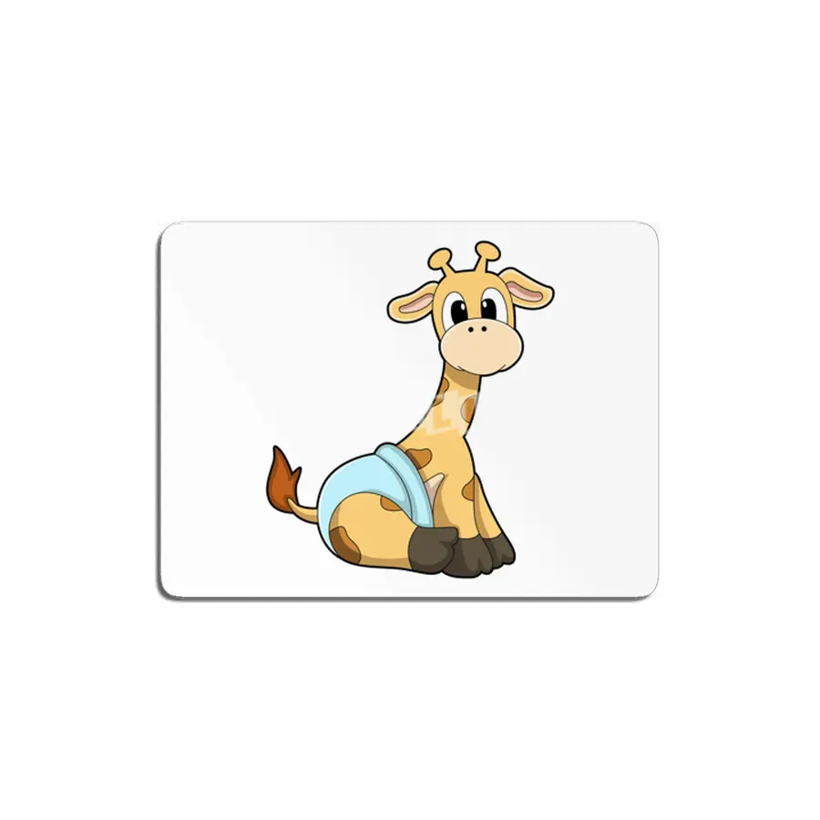 Giraffe with Underpants MDF Tablo