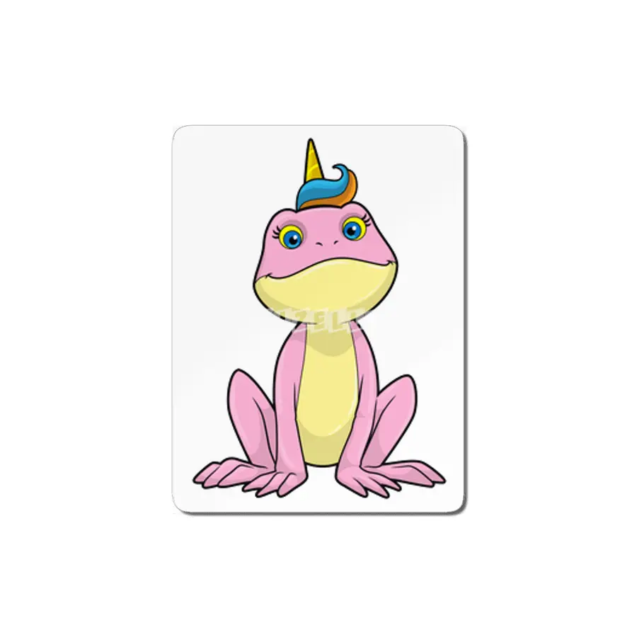 Frog as Unicorn MDF Tablo