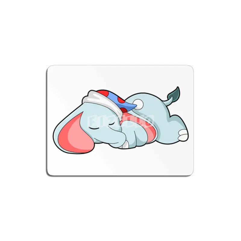 Elephant at Sleeping with Sleepyhead MDF Tablo