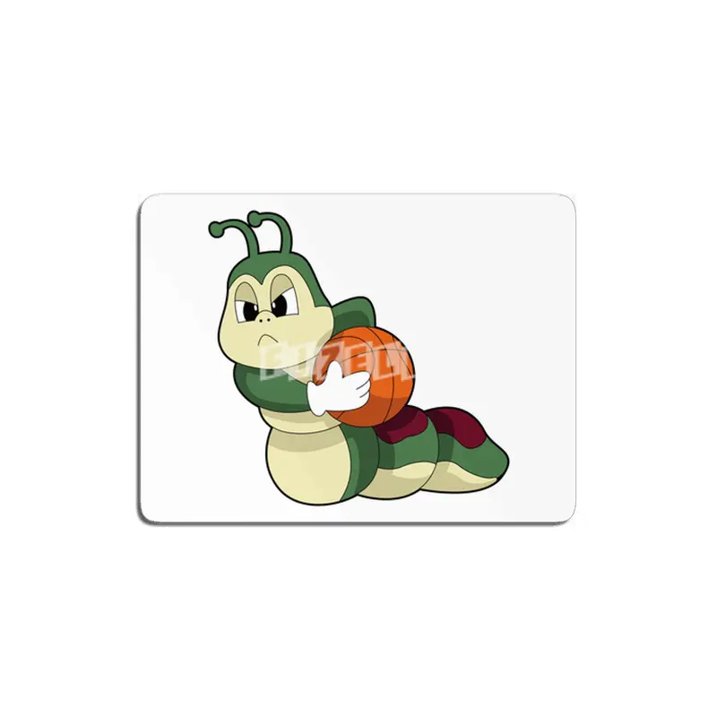 Caterpillar as Basketball player with Basketball MDF Tablo