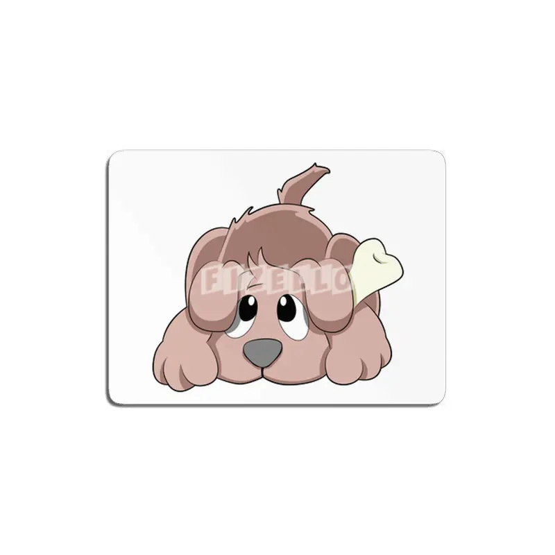 Dog with Bone MDF Tablo