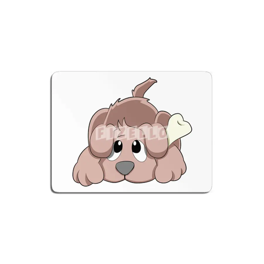 Dog with Bone MDF Tablo