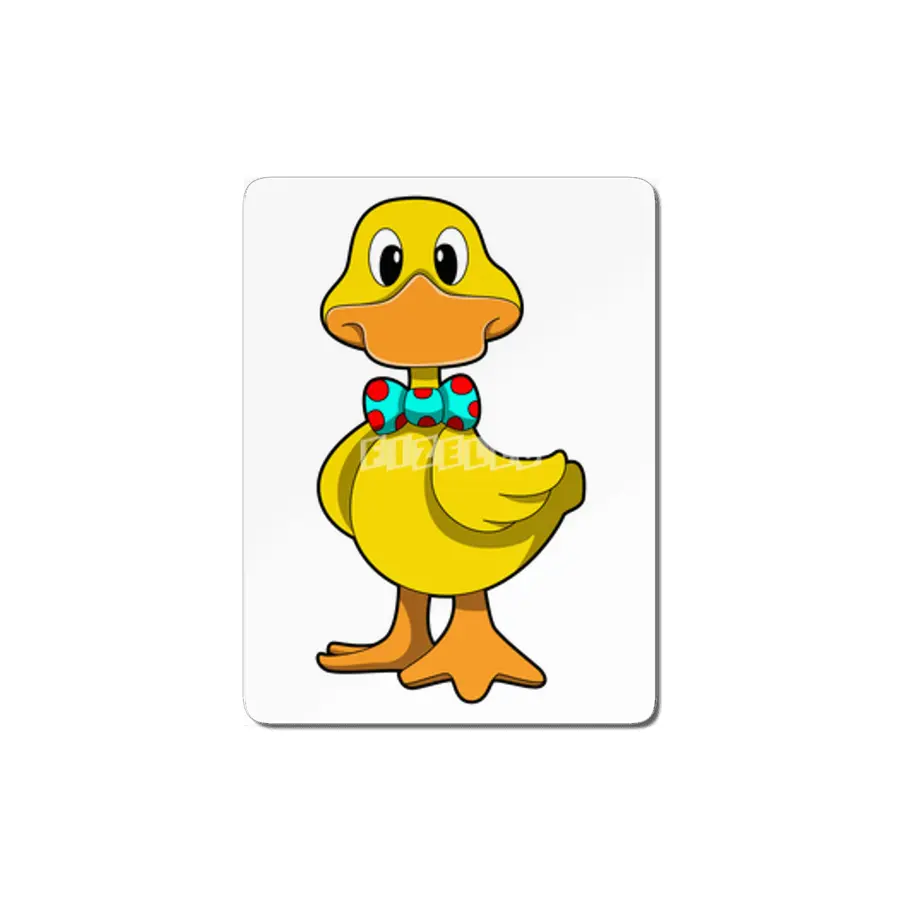 Duck with Tie MDF Tablo