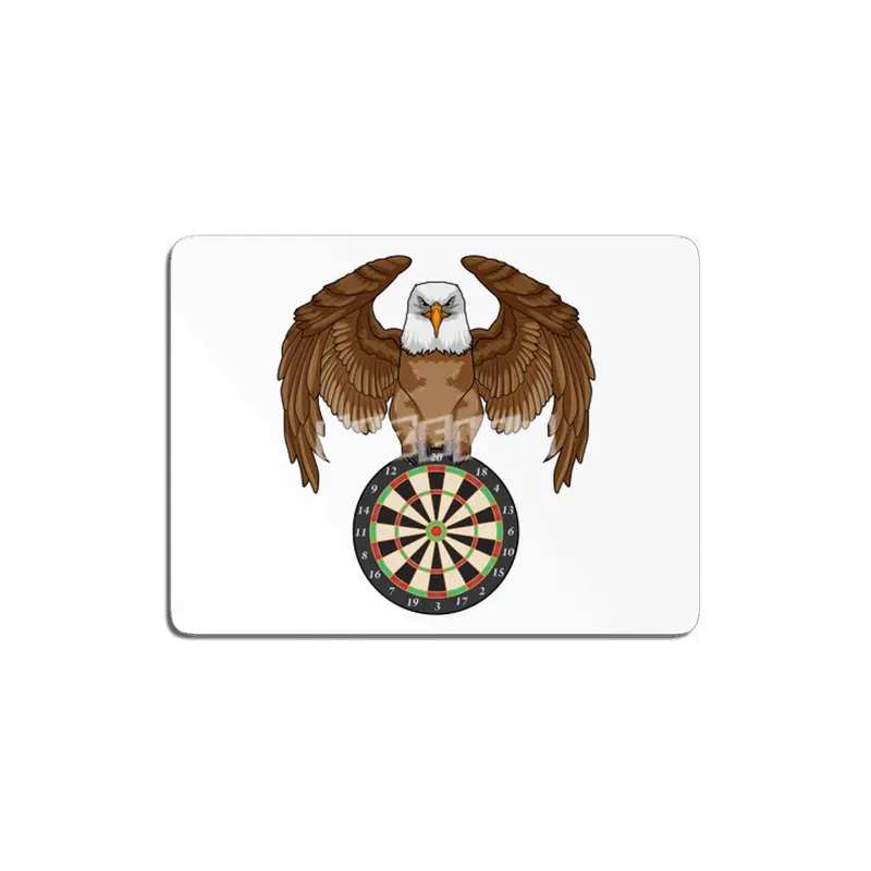 Eagle at Darts with Dartboard MDF Tablo
