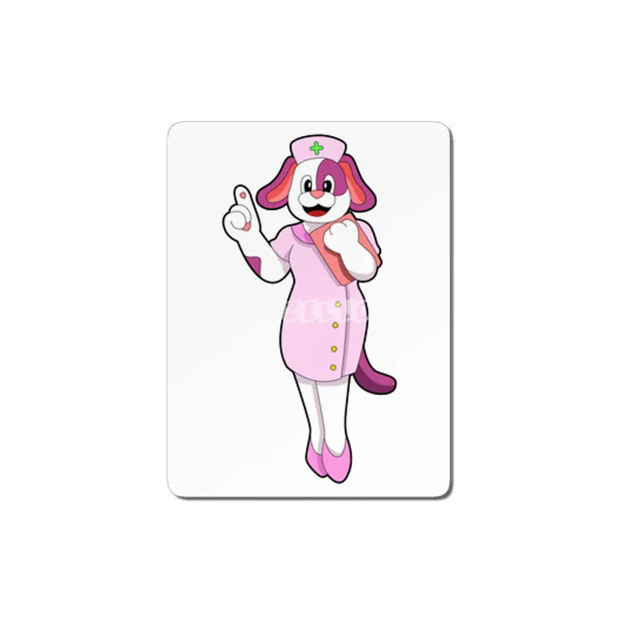 Dog as Nurse MDF Tablo