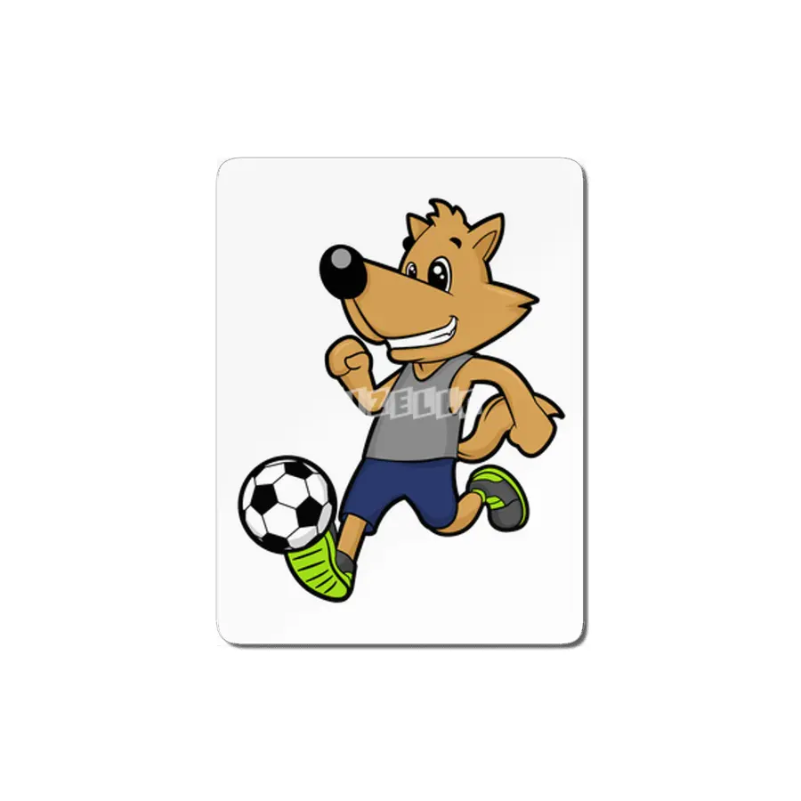 Dog as Soccer player at Soccer MDF Tablo