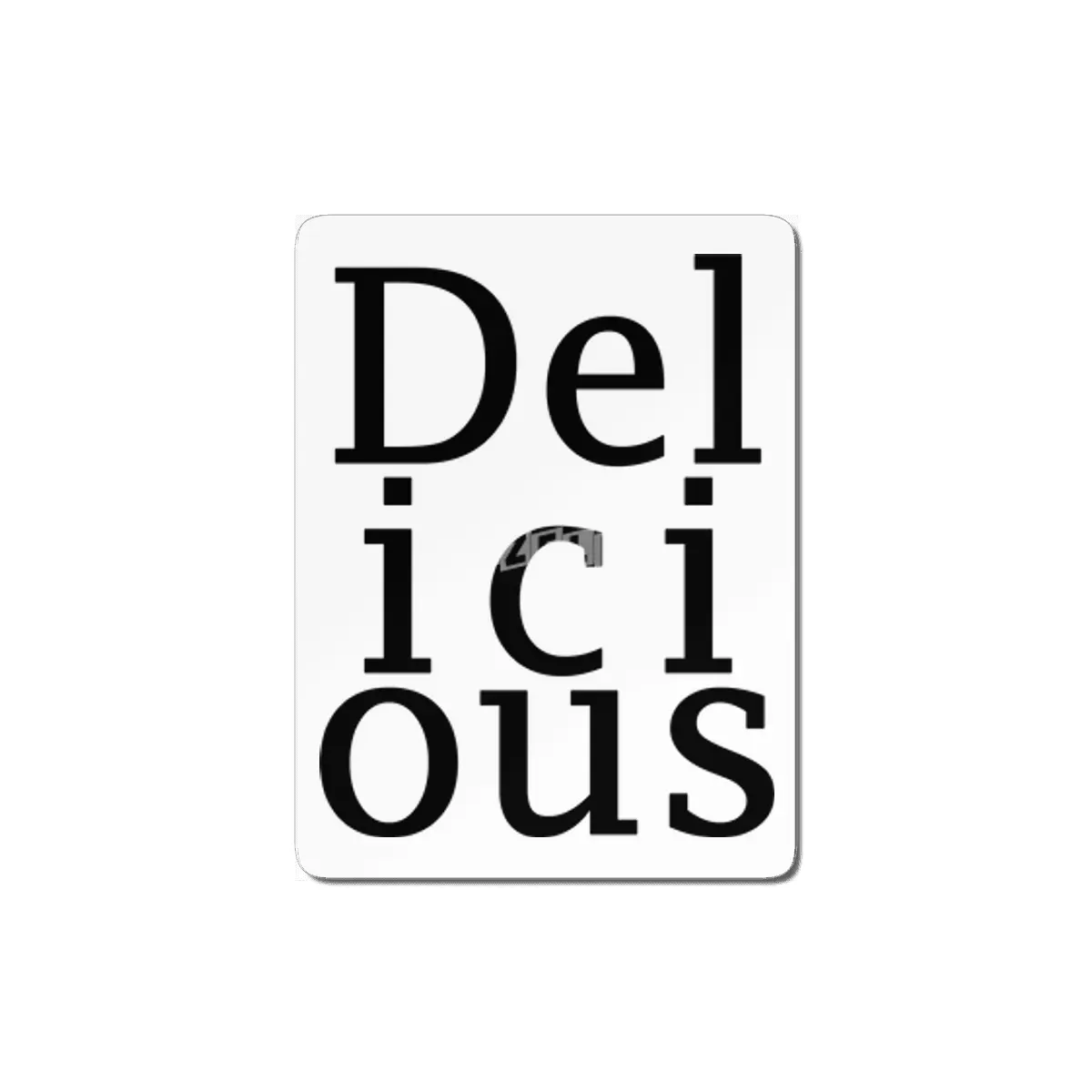 delicious MDF Tablo