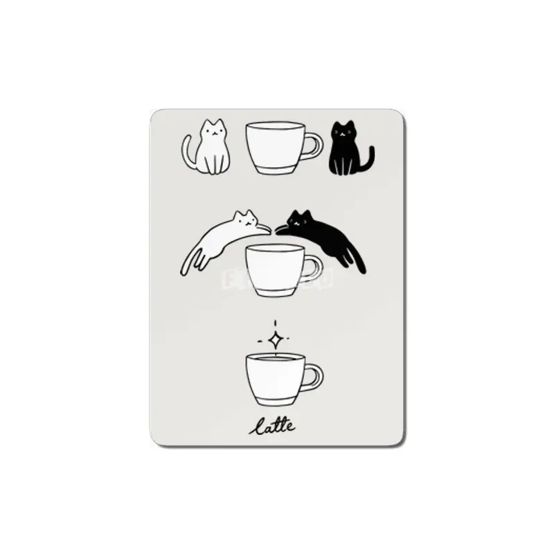 Coffee Catte MDF Tablo
